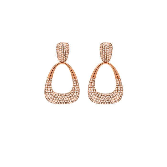Rose Gold Luxe Earrings