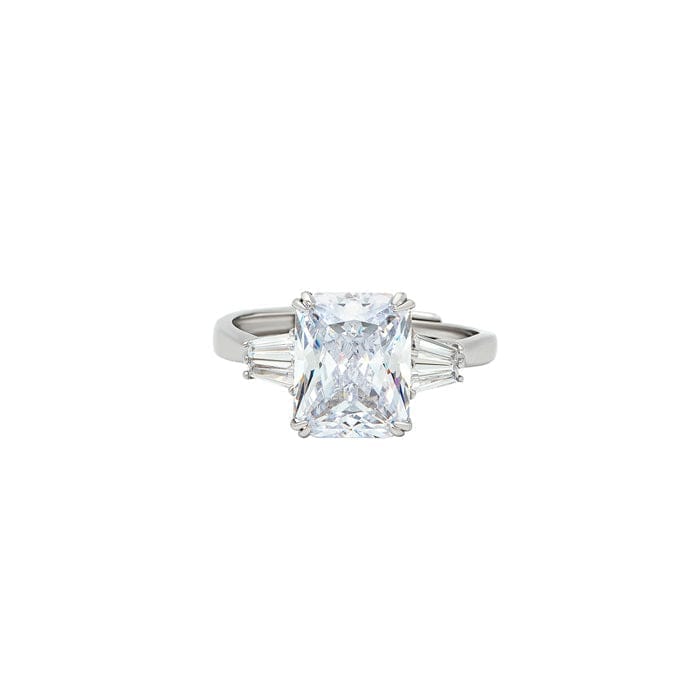 Silver White Prestige Ring - Jewellery Sets | Buy online on ZillyBuy