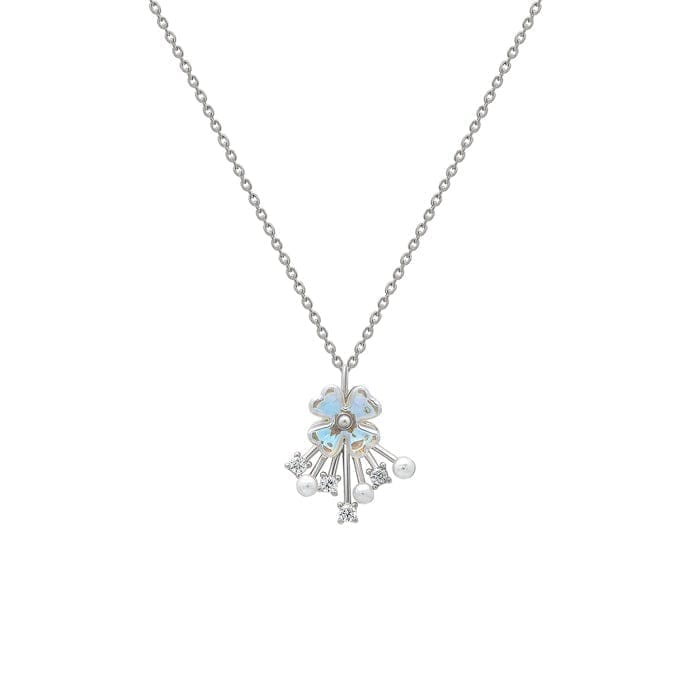 Silver Pearl Bouquet Pendant with Chain - Jewellery Sets | Buy online on ZillyBuy
