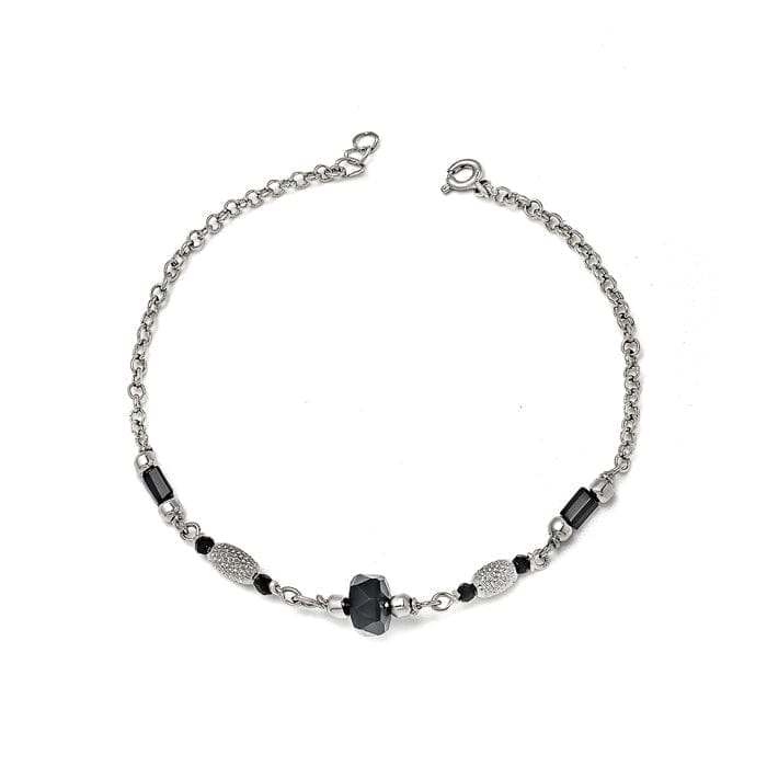 Silver Charming Mangalsutra Bracelet