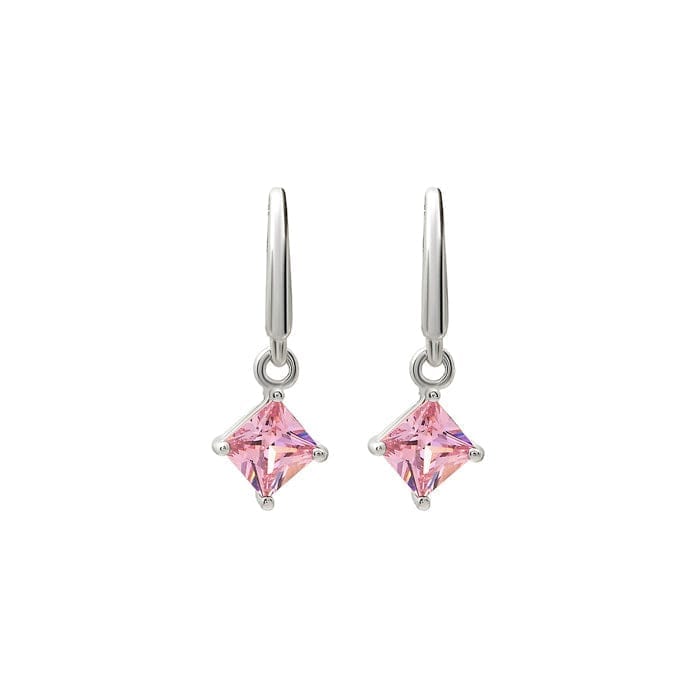 Silver Pink Luster Earrings - Jewellery Sets | Buy online on ZillyBuy