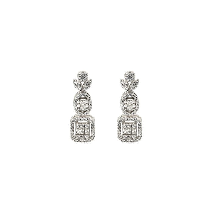 Silver Marvel Earrings - Jewellery Sets | Buy online on ZillyBuy