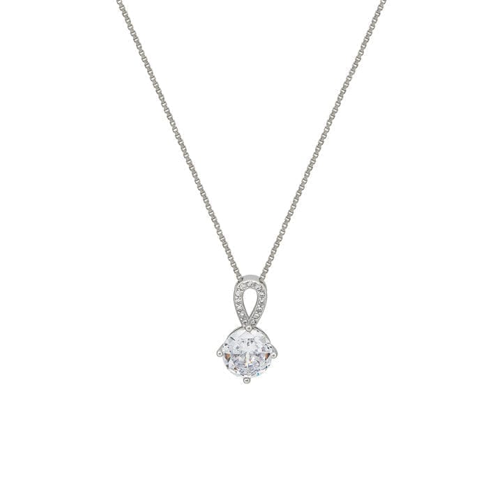 Silver Cascade Pendant with Box Chain - Jewellery Sets | Buy online on ZillyBuy