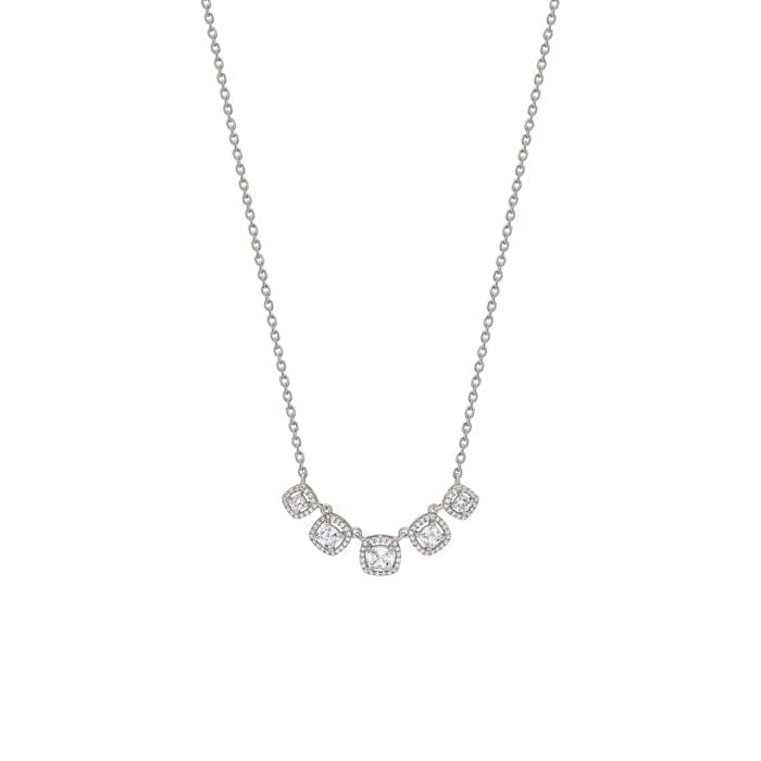 Silver White Royalty Necklace - Jewellery Sets | Buy online on ZillyBuy