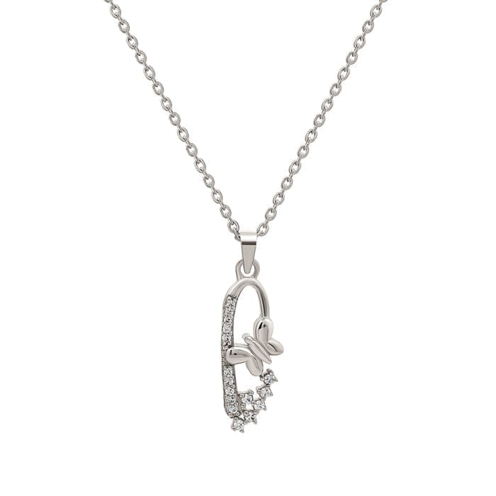 Silver Serene Pendant with Chain - Jewellery Sets | Buy online on ZillyBuy