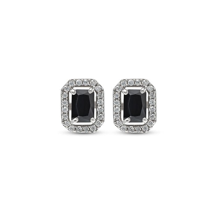 Silver Night Aura Studs - Jewellery Sets | Buy online on ZillyBuy