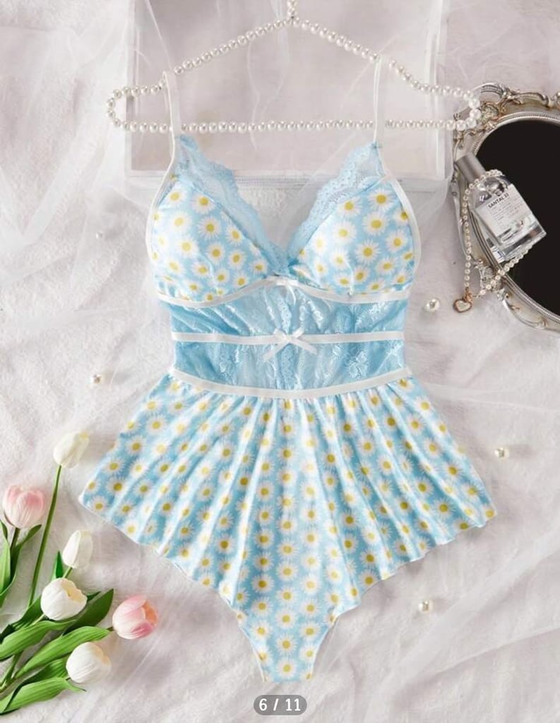 Top Women LUXZII Women Sexy Babydoll Sleepwear Lingerie Night Dress, Women's Nightwear Honeymoon