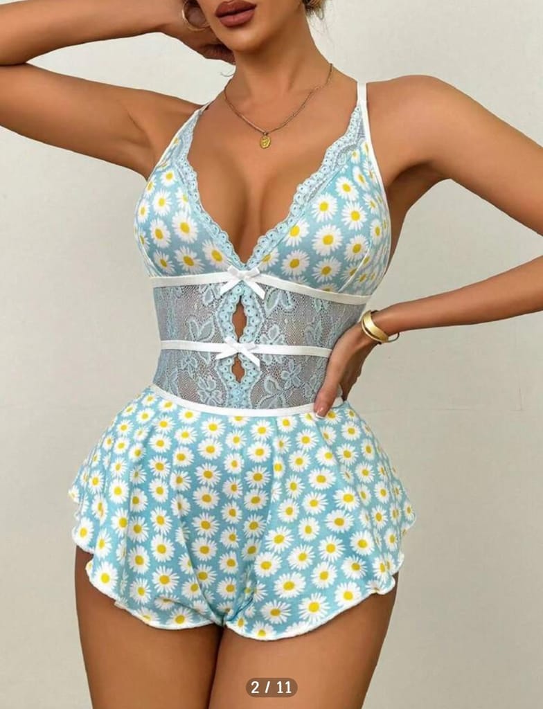 Top Women LUXZII Women Sexy Babydoll Sleepwear Lingerie Night Dress, Women's Nightwear Honeymoon