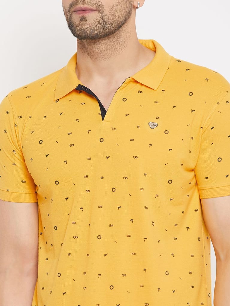 Premium Men Duke Stardust Men's Half Sleeve Cotton T-shirt (SP0609Mango) 2025 at ShopCircuit | O