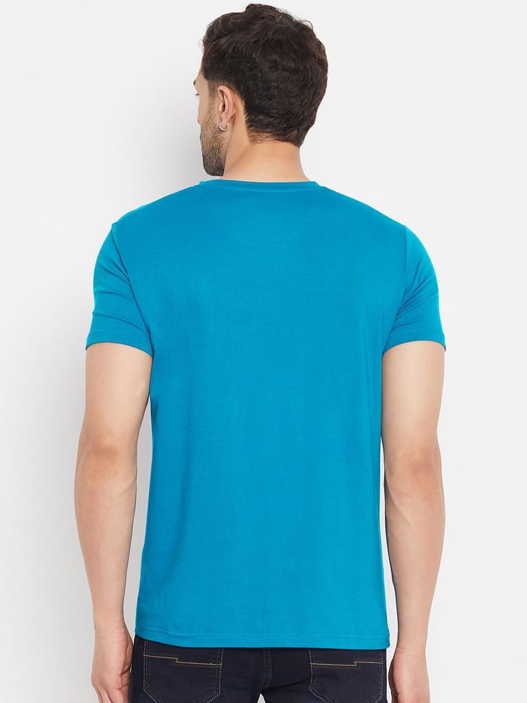 Stylish Men Duke Stardust Men's Half Sleeve Cotton T-shirt (ONLF250L.Navy) 2025 at ShopCircuit |