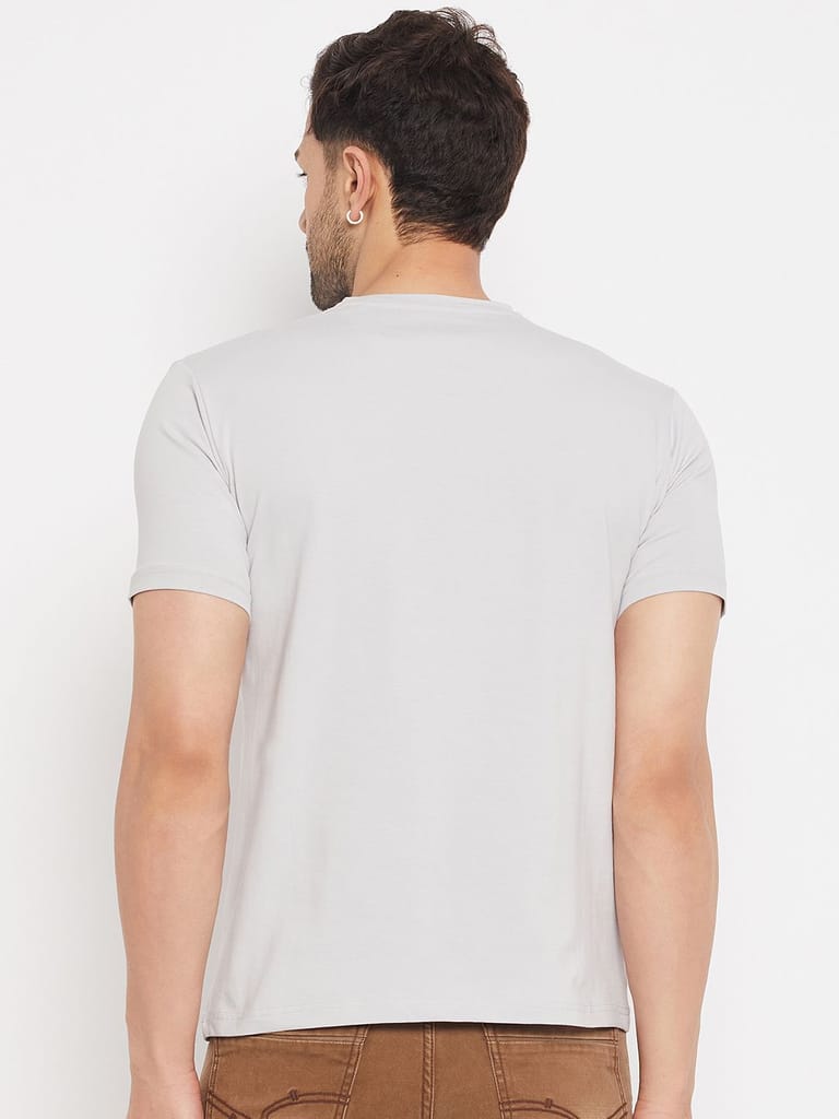 Best Men Duke Stardust Men's Half Sleeve Cotton T-shirt (MLF7050Cement) 2025 at ShopCircuit | ON