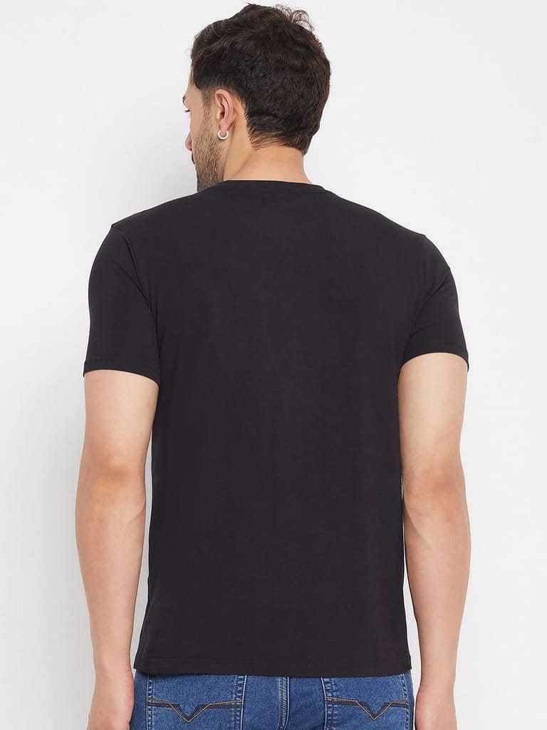 Exclusive Men Duke Stardust Men's Half Sleeve Cotton T-shirt (MLF5746Black) 2025 at ShopCircuit 