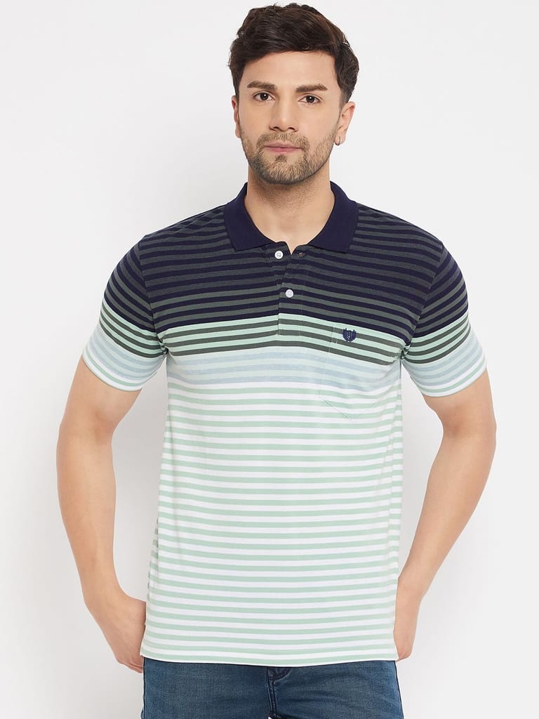 Modern Men Duke Stardust Men's Half Sleeve Cotton T-shirt (MLF1114Teal) 2025 at ShopCircuit | ON