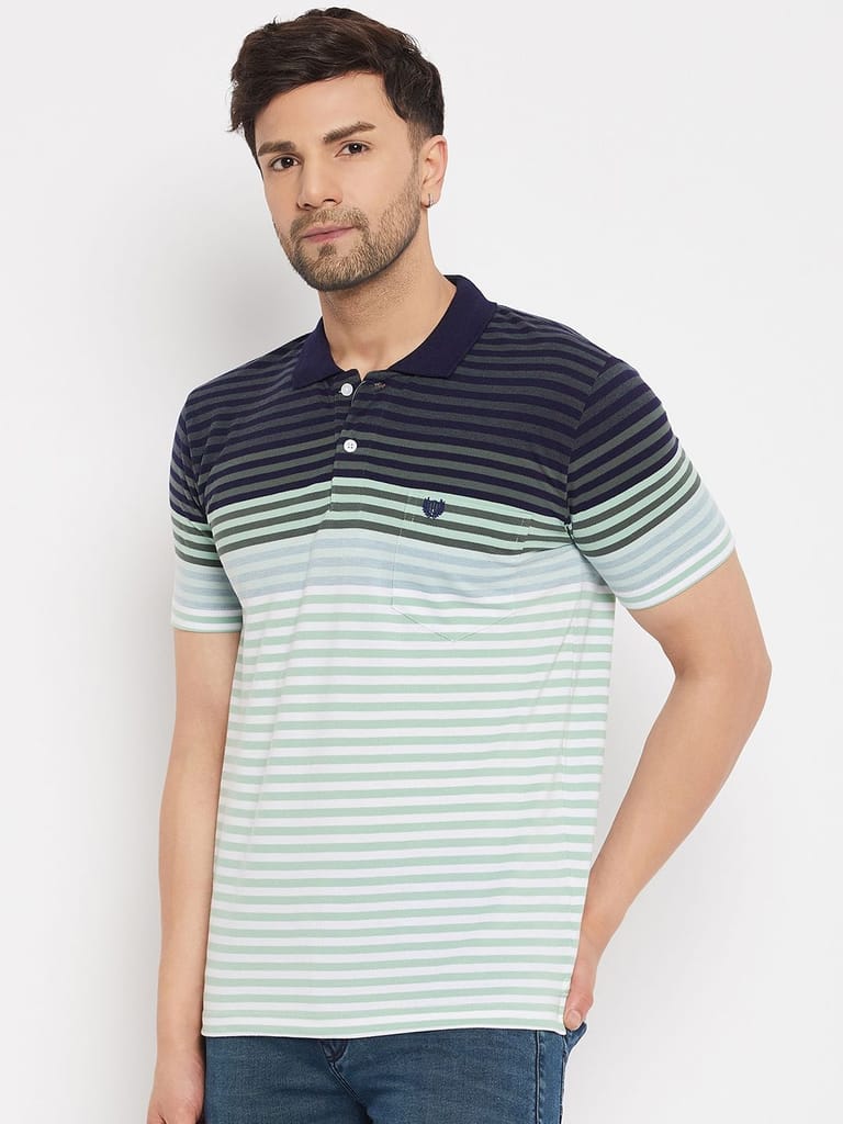 Modern Men Duke Stardust Men's Half Sleeve Cotton T-shirt (MLF1114Teal) 2025 at ShopCircuit | ON