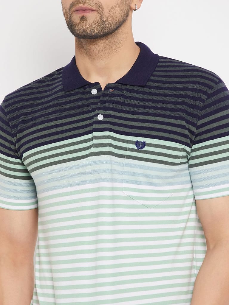 Modern Men Duke Stardust Men's Half Sleeve Cotton T-shirt (MLF1114Teal) 2025 at ShopCircuit | ON