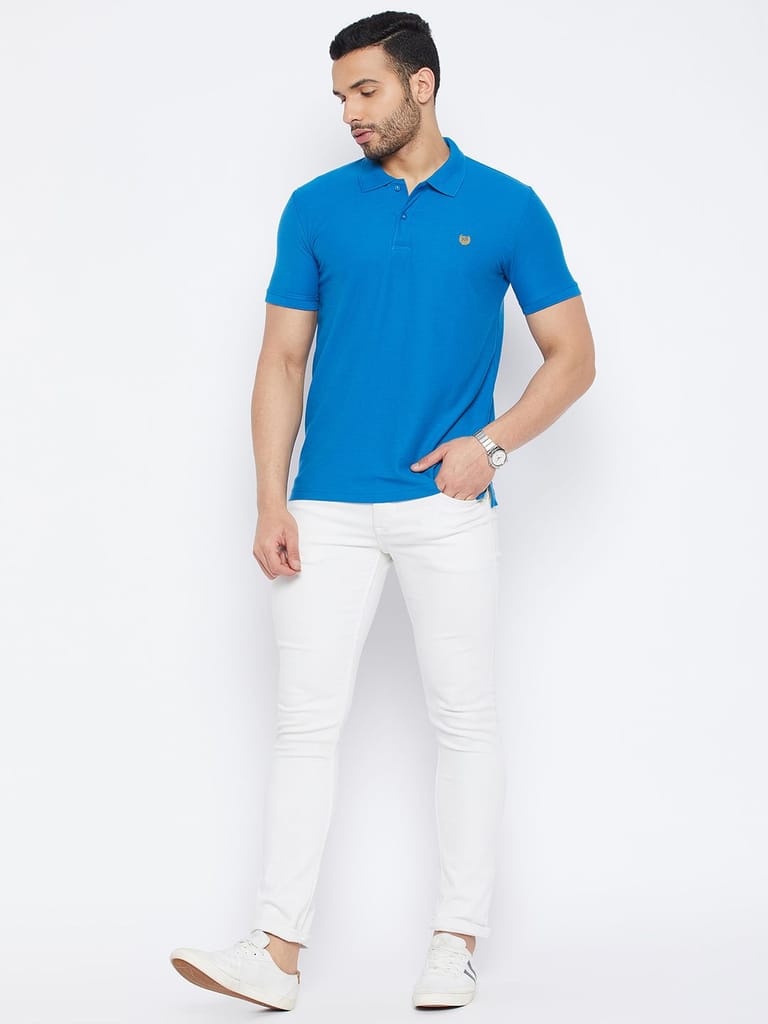 Elegant Men Duke Stardust Men's Half Sleeve Cotton T-shirt 2025 at ShopCircuit | ONDC