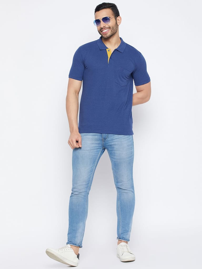 Affordable Men Duke Stardust Men's Half Sleeve Cotton T-shirt 2025 at ShopCircuit | ONDC
