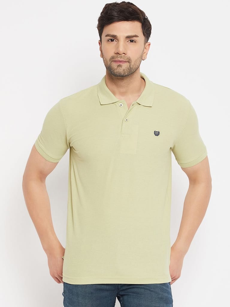Sophisticated Men Duke Stardust Men's Half Sleeve Cotton T-shirt (SD51Fungus Mix) 2025 at ShopCi