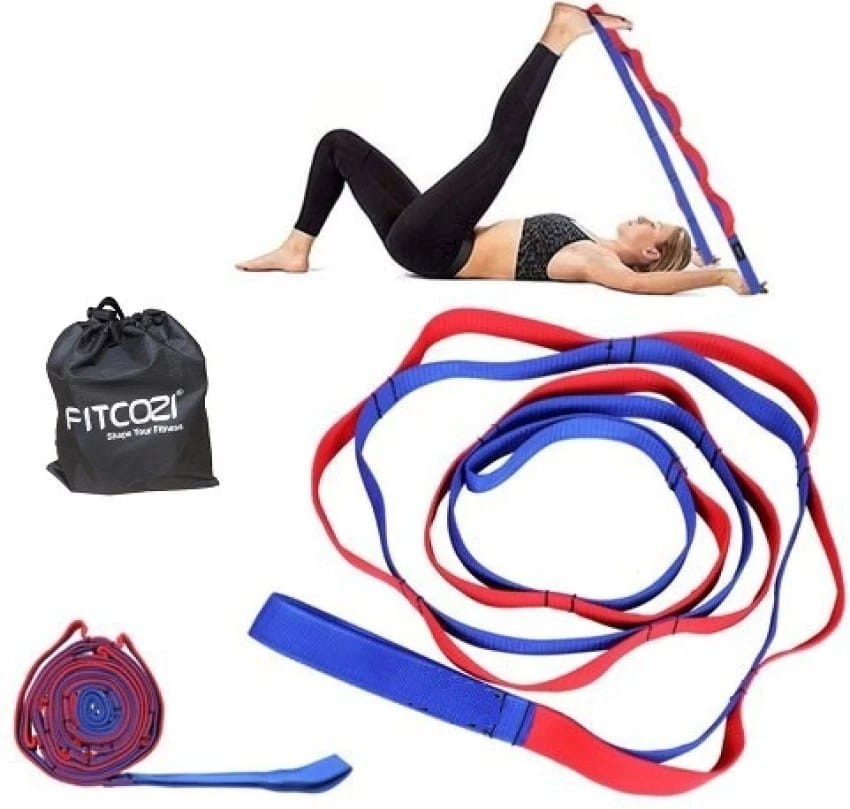 Multi Loops yoga Stretch Strap - Sports and Fitness Equipment | Buy online on ZillyBuy