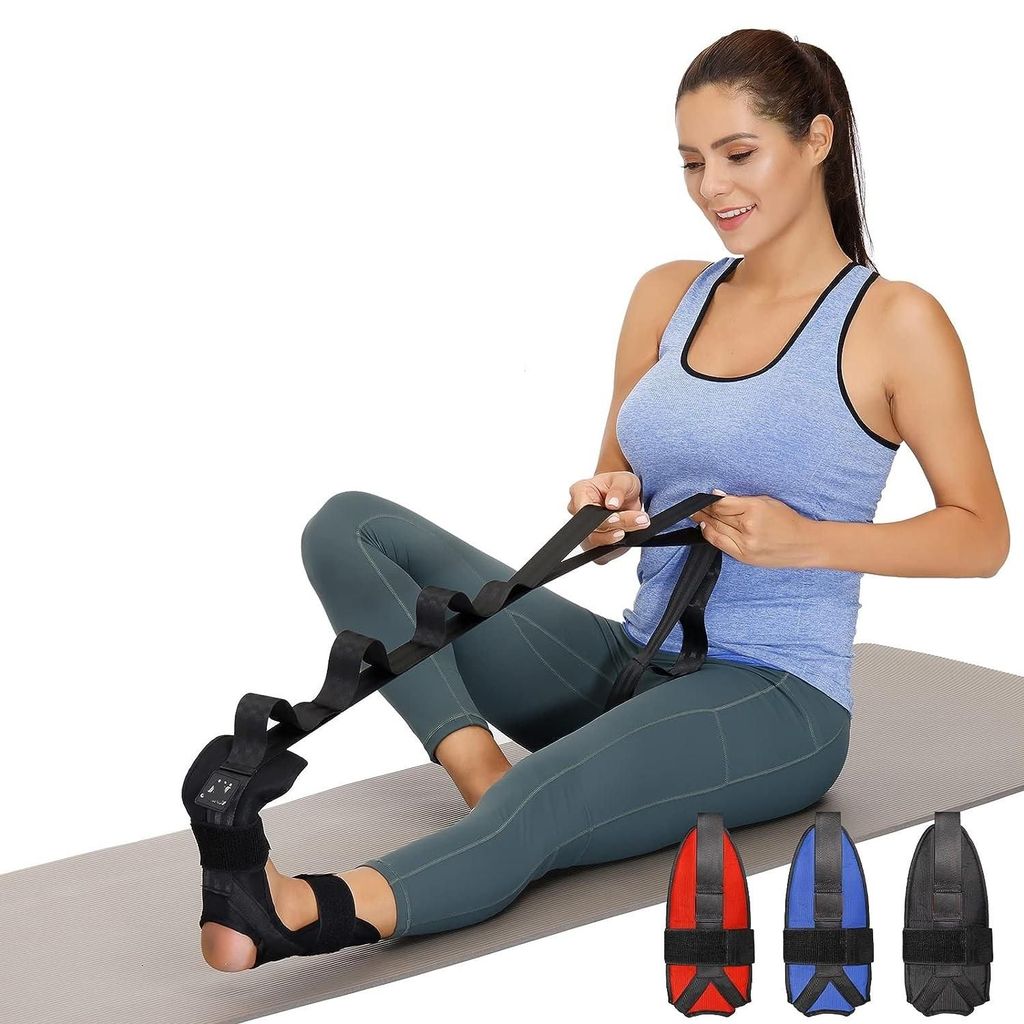 Foot and Calf Stretcher Stretching Strap - Sports and Fitness Equipment | Buy online on ZillyBuy