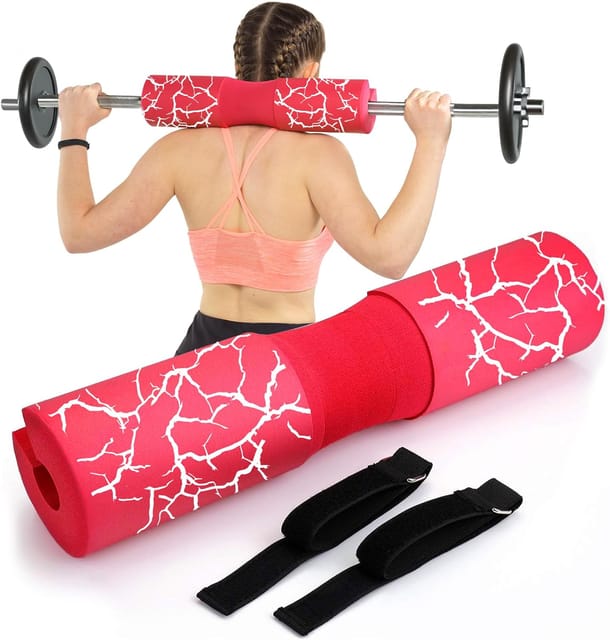 Barbell Pad for Squats Lunges and Hip Thrusts Squat Pad Weight Lifting Bar Cushion Pad Protector for Neck and Shoulder