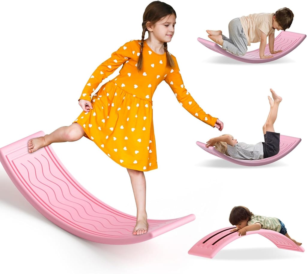 Wobble Balance Board for Kids Toddler - Sports and Fitness Equipment | Buy online on ZillyBuy