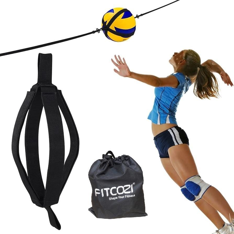 Fitcozi Volleyball Training Aid, Combo Volleyball Spike Hitting Serving Trainer - Sports and Fitness Equipment | Buy online on ZillyBuy