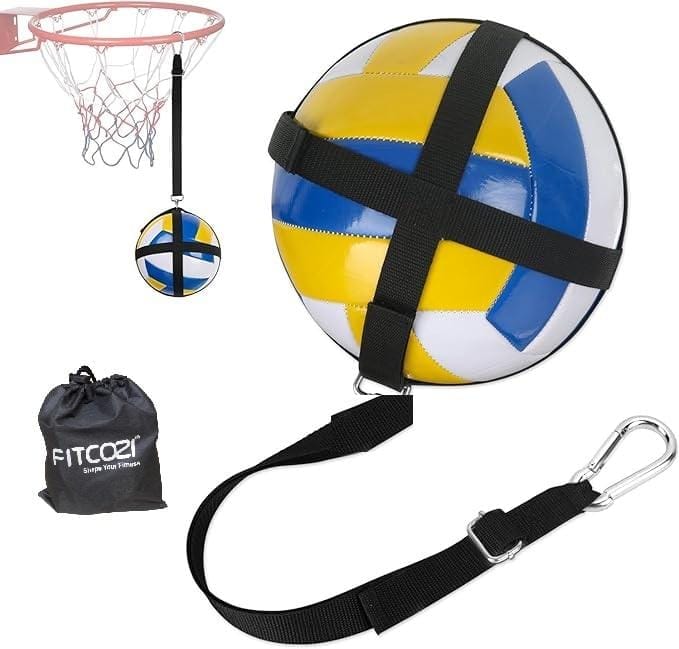 Volleyball Spike Trainer System - Hitting Volleyball Training Equipment Assist - Solo Target Practice Jumping | Arm Swing Mechanics | Spiking Power - Sports and Fitness Equipment | Buy online on ZillyBuy