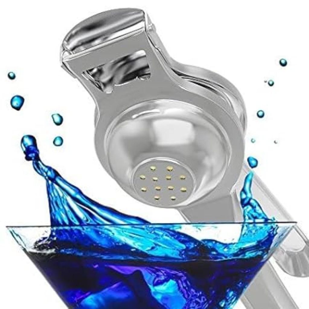 NEWWAY Combo of Stainless Steel Garlic Crusher, Lemon Squeezer with Bottle Opener and Pizza Cutter with Plastic Handle Combo Comfortable Handle Kitchen