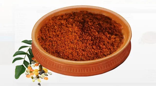 Authentic Combo of South Indian Chutney Podis and Andhra Gunpowder