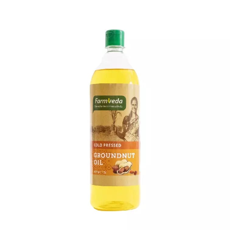 Cold Pressed Groundnut Oil - Impeccable Flavor, 1Ltr
