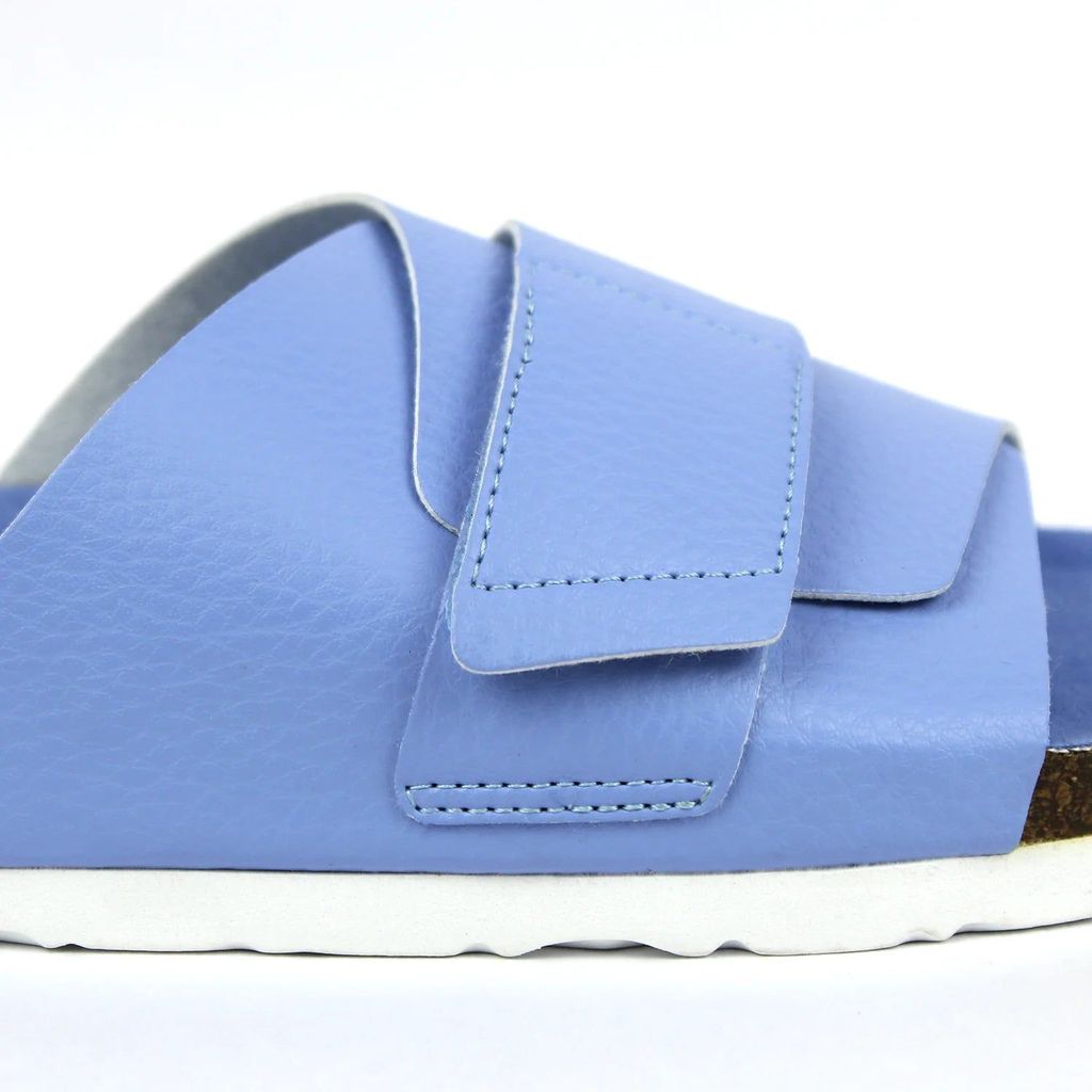 Latest Women Double Layered Bubbly Blue Cork Sandals (Women) 2025 at ShopCircuit | ONDC
