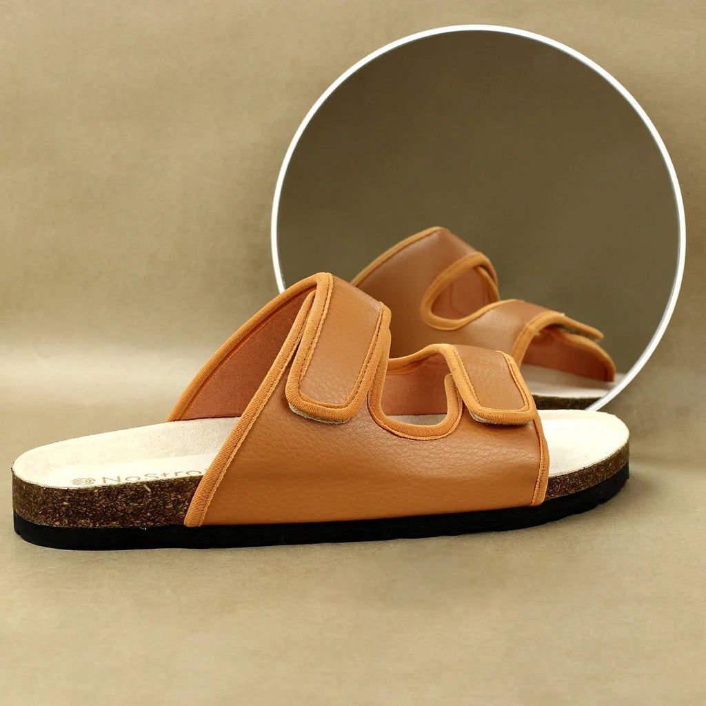 Latest Women Parallel Terracotta Cork Sandals (Women) 2025 at ShopCircuit | ONDC