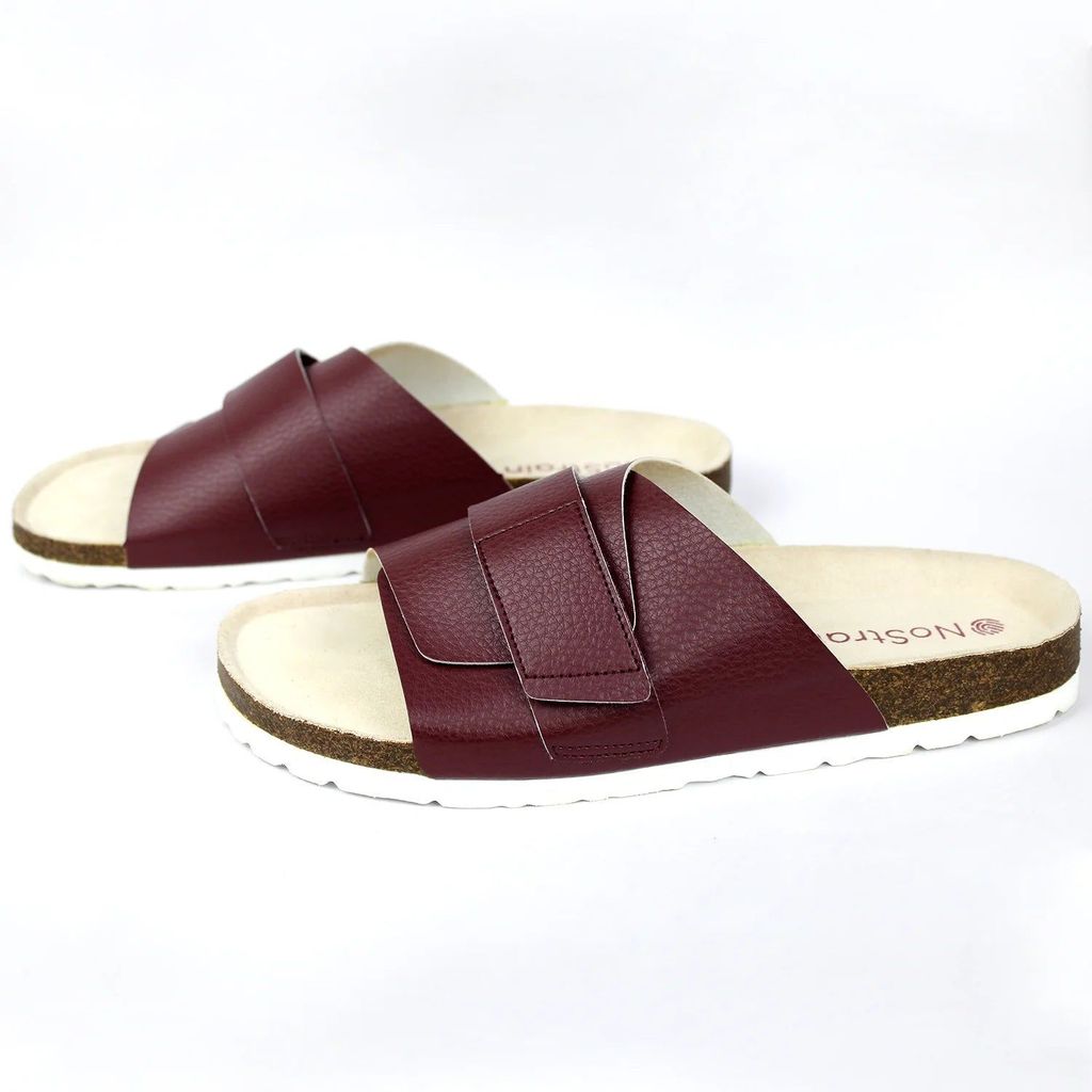 Top Women Double Layered Fresh Plum Cork Sandals (Women) 2025 at ShopCircuit | ONDC