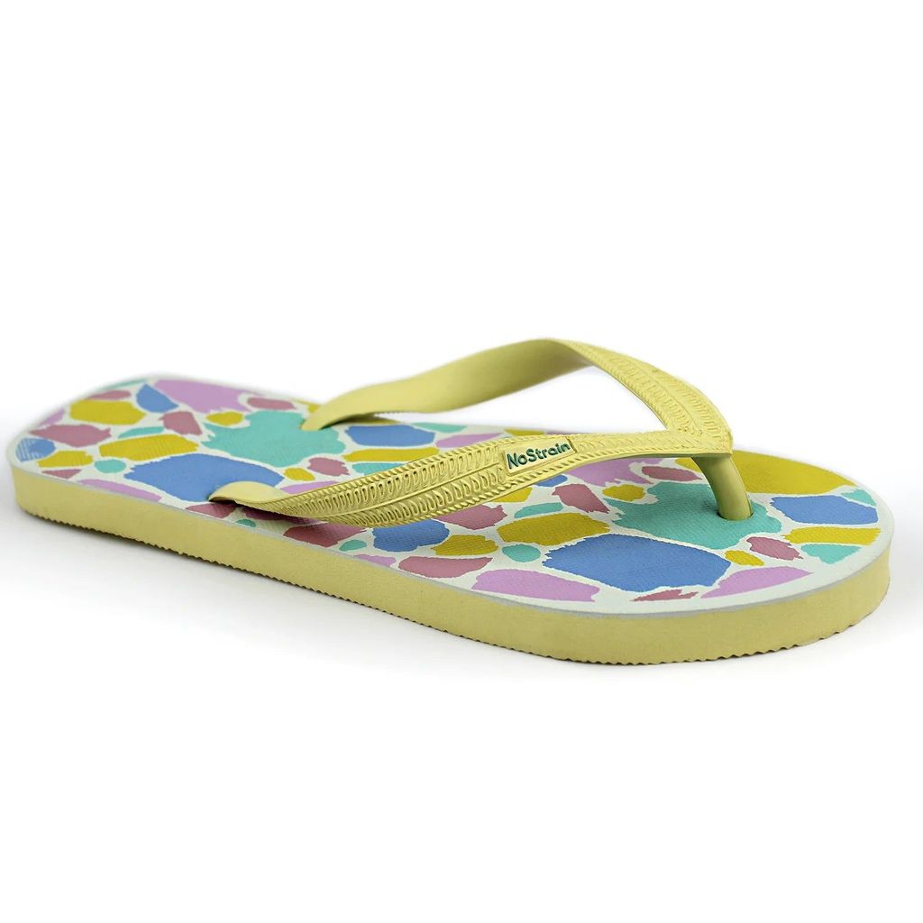 Trendy Men GoWild Pastel Yellow Flip-Flops (Men) 2025 at ShopCircuit | ONDC