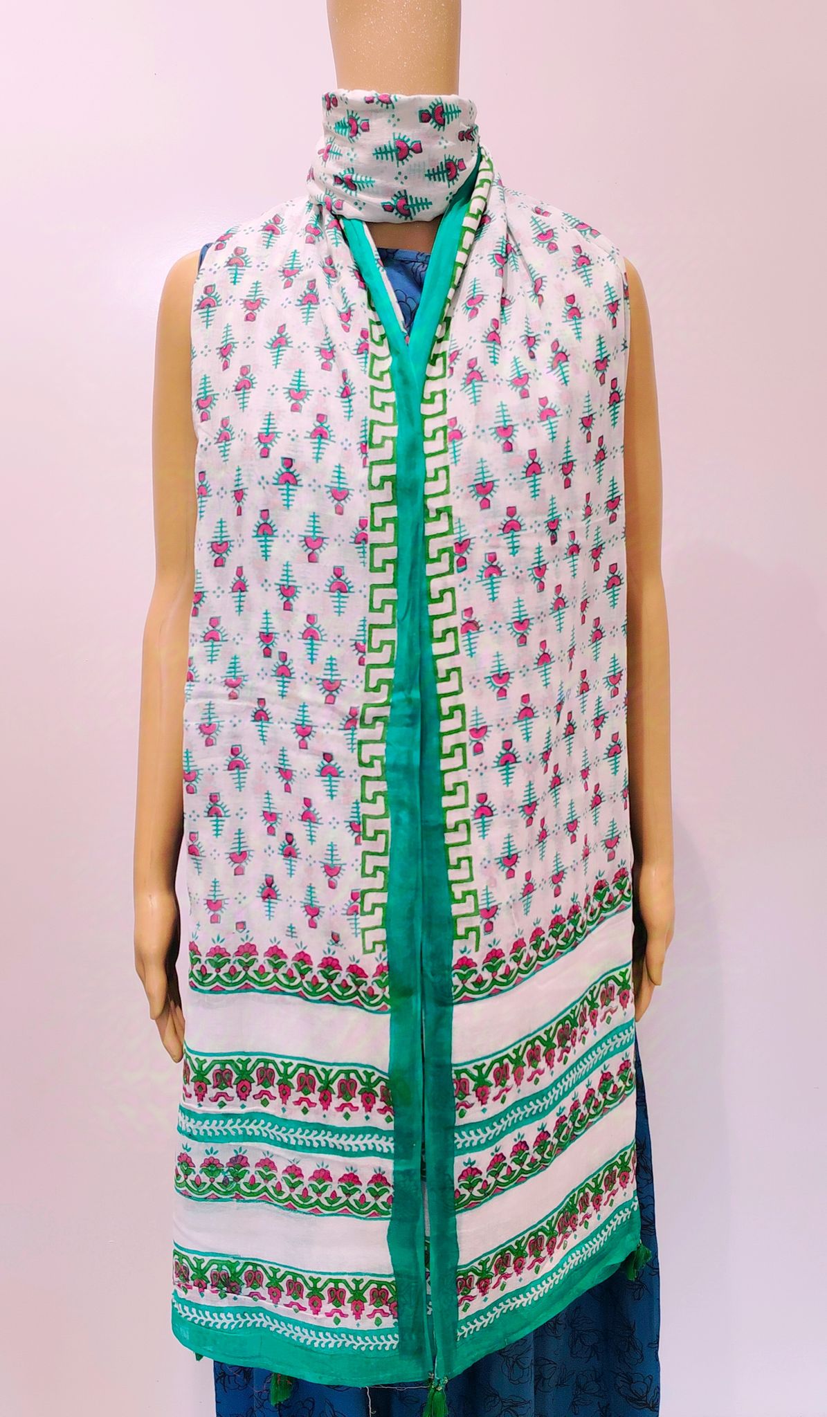 Multicolor Butti Dupatta