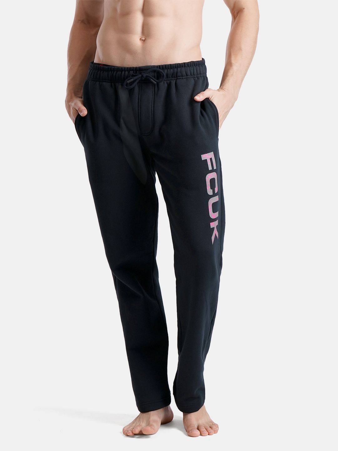 FCUK Flex Lewes, Men's Black Lounge Pants
