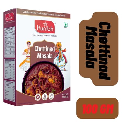 Kumbh Chettinad Masala 100 Gm Kumbh Chettinad Masala 100 Gm