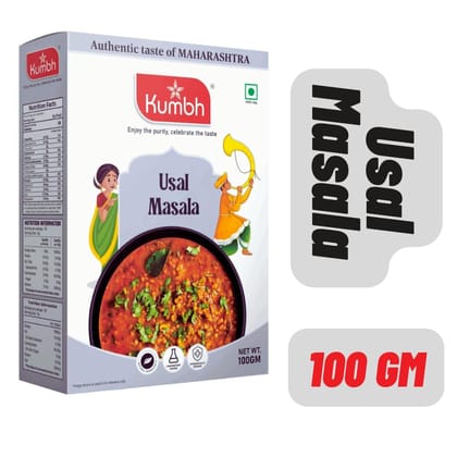 Kumbh Usal Masala 100 Gm/Misal Masala Maharashtra Masala