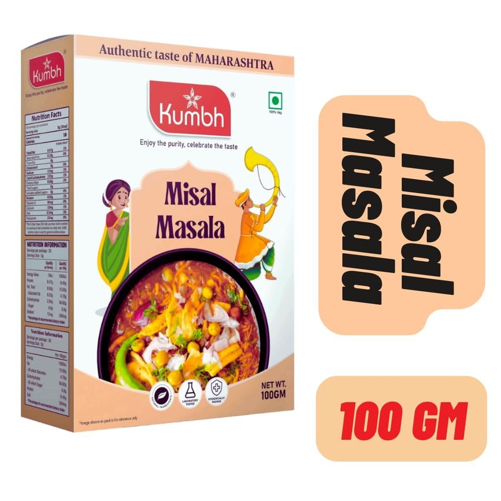 Kumbh Misal Masala 100 Gm/Usal Masala