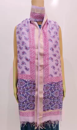 Paan Jaal Maheshwari Dupatta