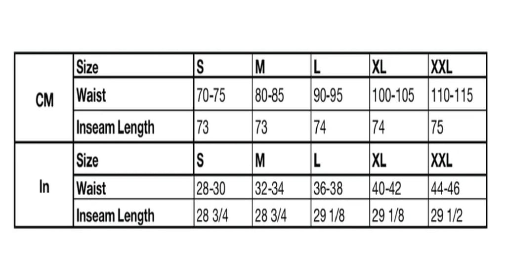 Size Guide Size Guide