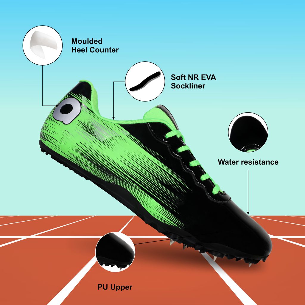 Exclusive Men AIVIN Unisex Red and Black Spikes Athletic Track and Field Shoes 2025 at ShopCircu