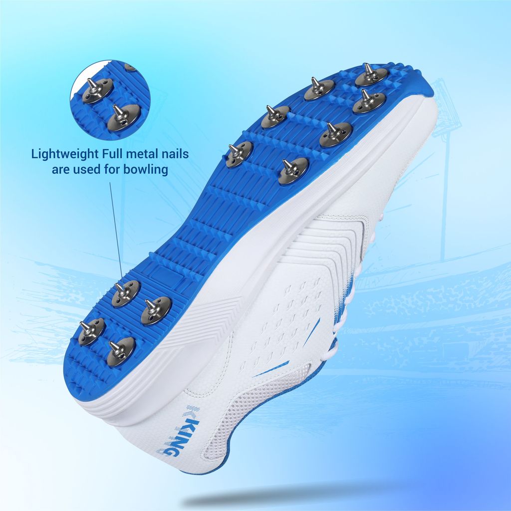 Chic Men AIVIN Super King Cricket Spikes Shoes For Men 2025 at ShopCircuit | ONDC