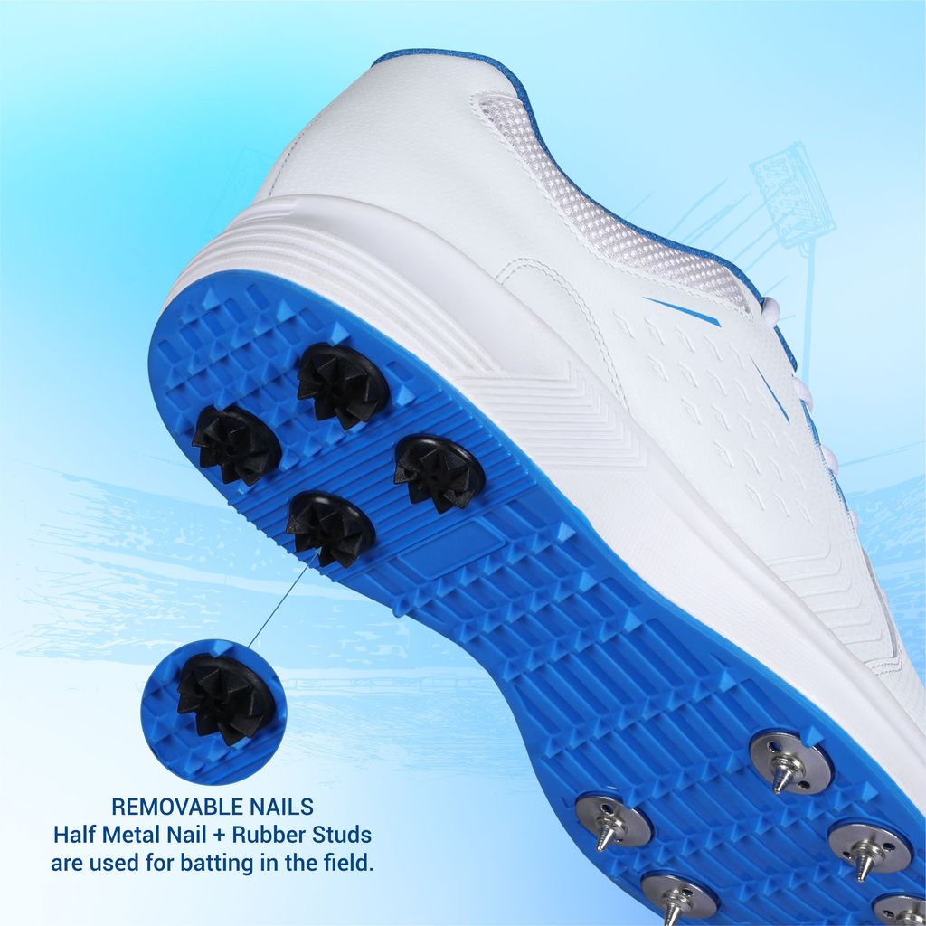 Chic Men AIVIN Super King Cricket Spikes Shoes For Men 2025 at ShopCircuit | ONDC