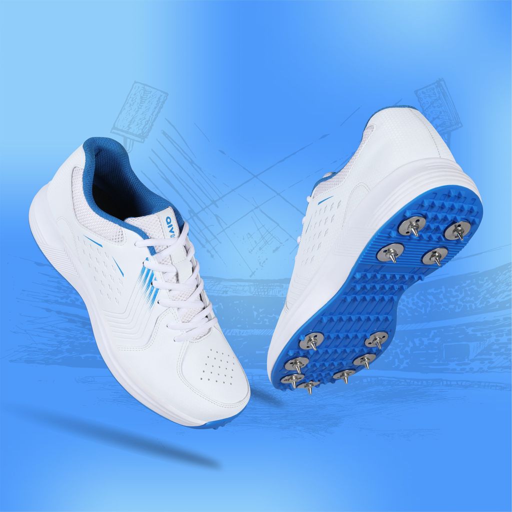 Chic Men AIVIN Super King Cricket Spikes Shoes For Men 2025 at ShopCircuit | ONDC