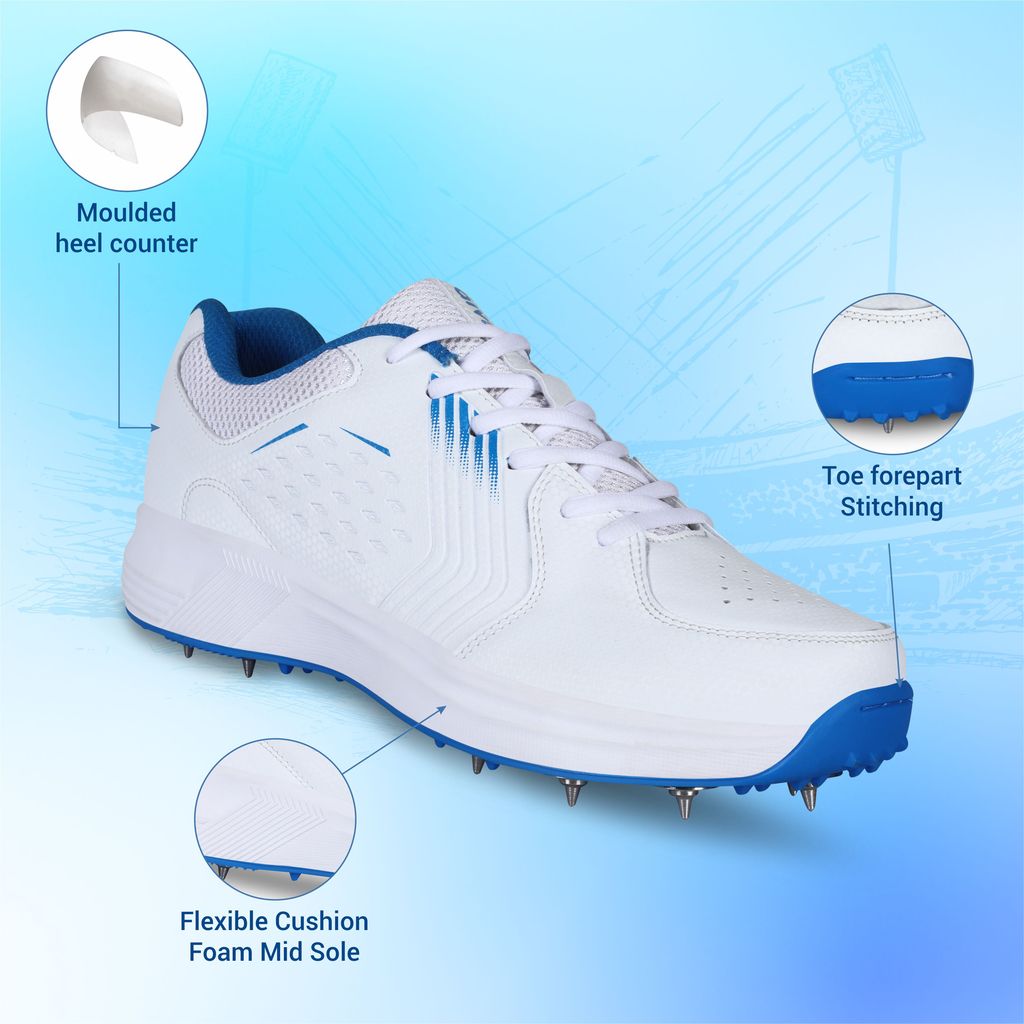 Chic Men AIVIN Super King Cricket Spikes Shoes For Men 2025 at ShopCircuit | ONDC