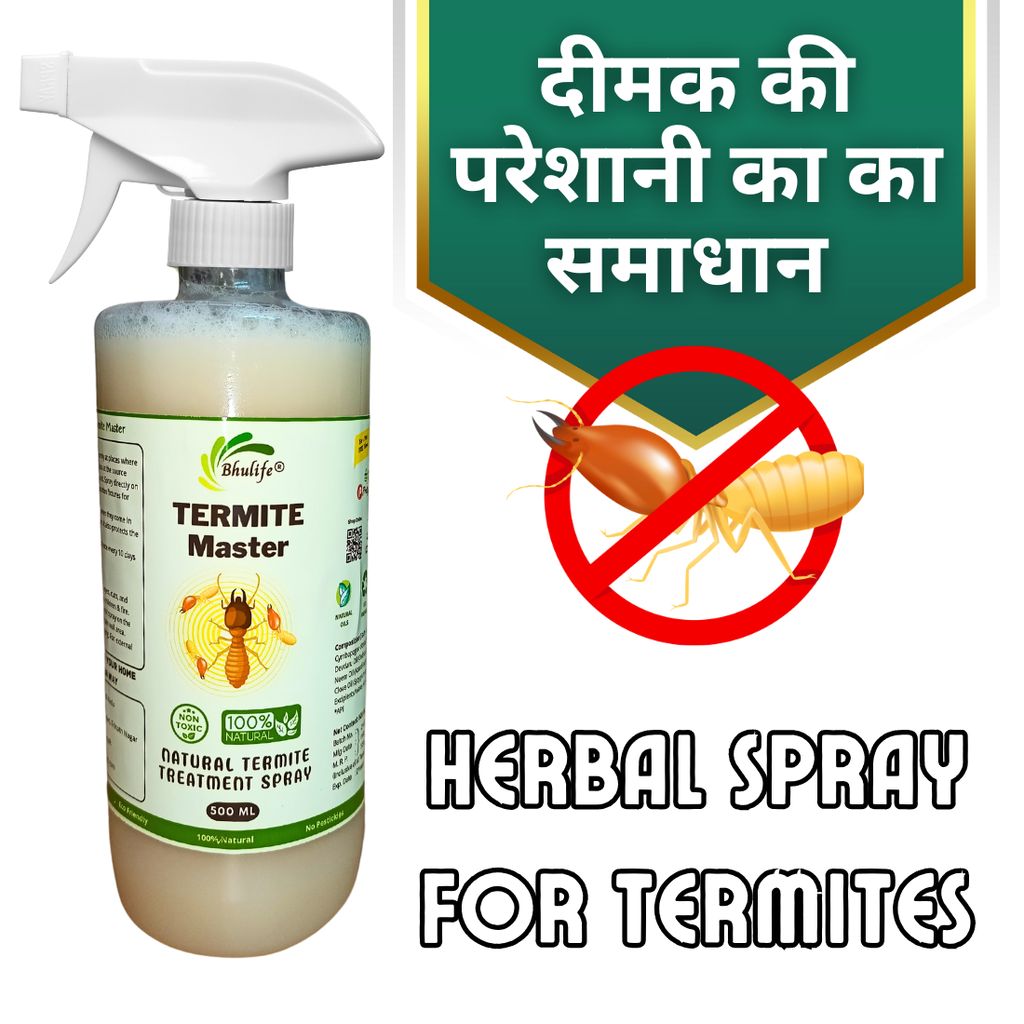 Bhulife Herbal Termite Killer Spray | Dimak Marne Ki Spray | 500MLx1 - Fresheners and Repellents | Buy online on ZillyBuy