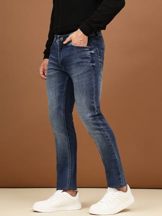 Richlook Men Mid-Blue Slim Fit Jeans Richlook Men Mid-Blue Slim Fit Jeans