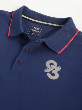 Men Airforce Regular Fit Polo Neck T-Shirt Men Airforce Regular Fit Polo Neck T-Shirt